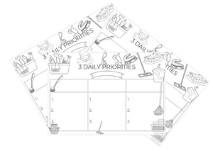 3 Daily Priorities - Clean It