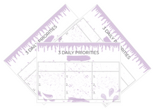 Load image into Gallery viewer, 3 Daily Priorities - Paint Splatter