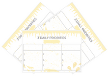 Load image into Gallery viewer, 3 Daily Priorities - Paint Splatter